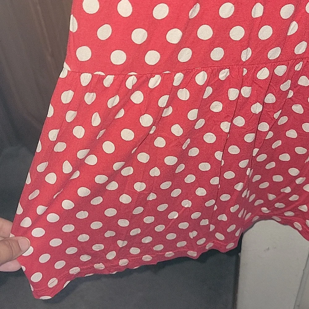 Polka Dot Mini Dress - Picture 12 of 17